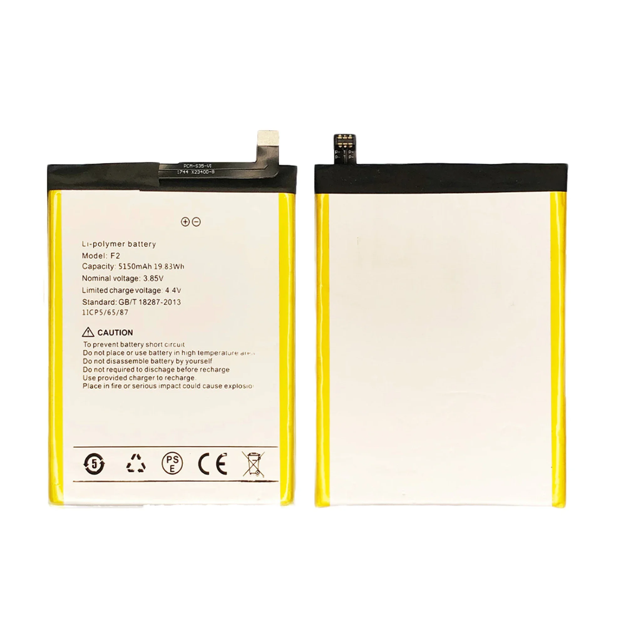 Qualità per UMI Umidigi F2 5150mAh batteria di ricambio per batterie Umidigi F 2 batterie per telefoni cellulari Bateria AKKU