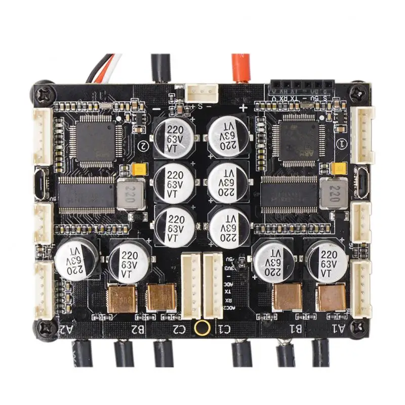 Electric Speed Controller For Scooter/mountain Bike Dual Fsesc4.20 Plus (based On Vesc ) With Anodized Aluminum Heatsink Flipsky