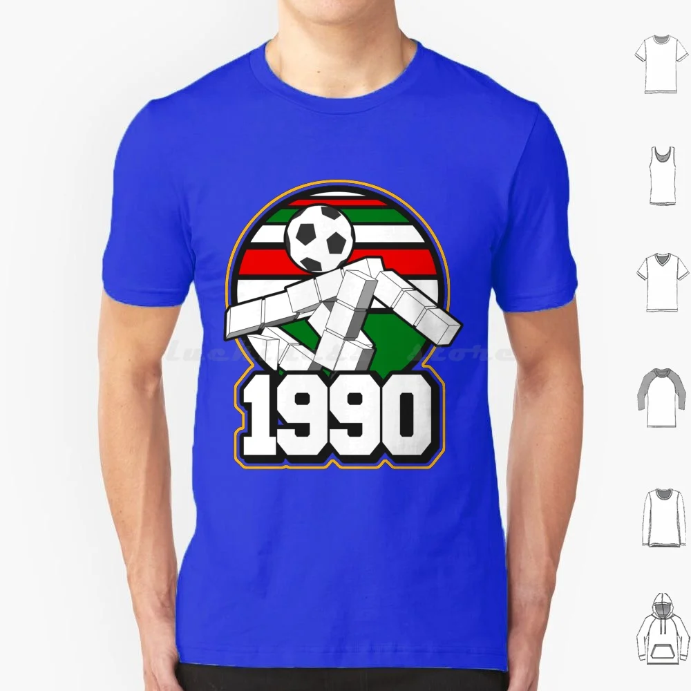 1990 T Shirt Big Size 100% Cotton Italy 90 Italy 1990 Italy Ciao Italy Ciao Copa Mundial De Fútbol Football Futbol Soccer