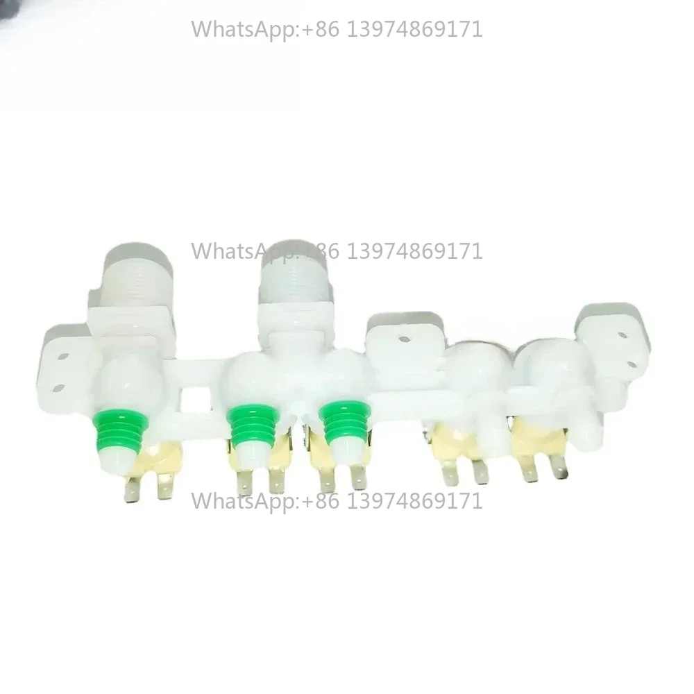 New Electric Water Inlet Solenoid Valve DC97-15459K For Drum Washing Machine 220V C-076-19-B13 Five-head Washer Part