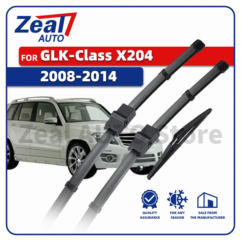 LHD Vorne Hinten Wischerblätter Für Mercedes Benz GLK Klasse X204 2008-2014 2009 2010 2011 2012 2013 Windschutzscheibe 22 "19" 12" Zubehör