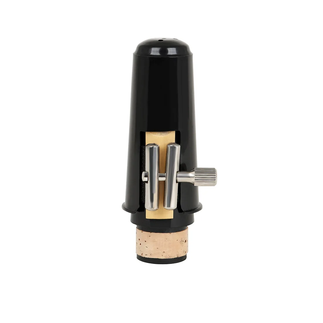 Clarinet Flute Head Clip Cap, Whistle Piece Set, Black Wind ABS, Blow Mouth Instrument Accessories