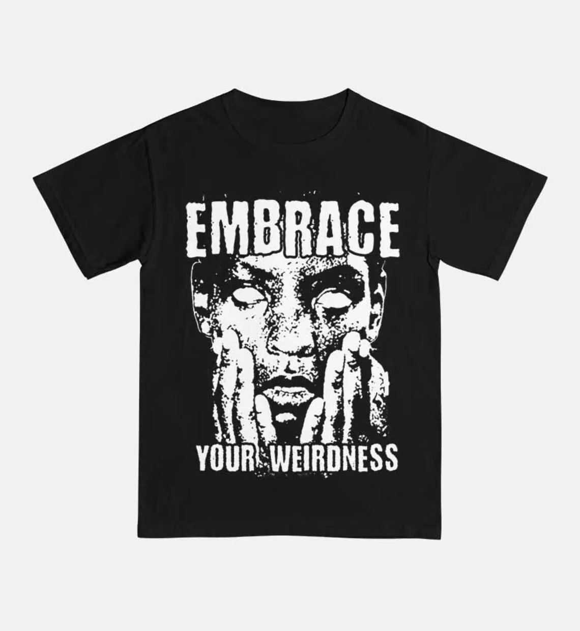 

Alternative Goth Clothing Embrace Your Weirdness Unisex Graphic T-Shirt