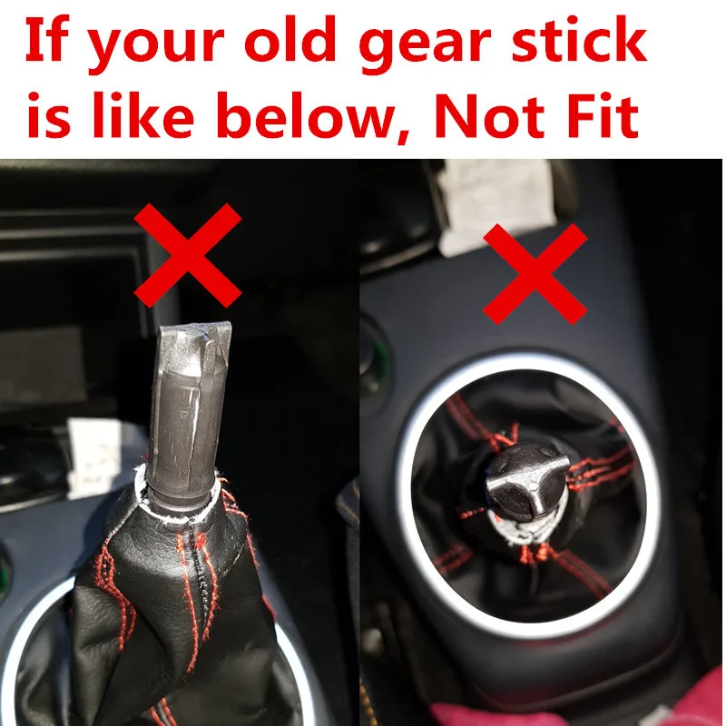 Für Suzuki Swift SX4 ALTO 2005-2014 Schaltknauf Shifter Hebel Stick Gamasche Boot Abdeckung Autos Zubehör – Detail 4