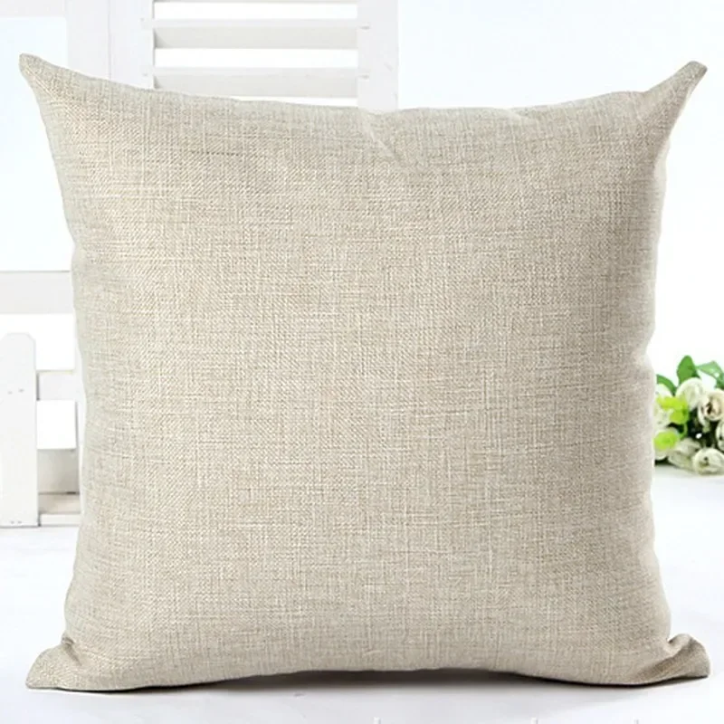 Russia National Flag Linen Pillow Cover Cotton Linen Sofa Home Decor Cushion Cover for Car Bedroom Almofadas