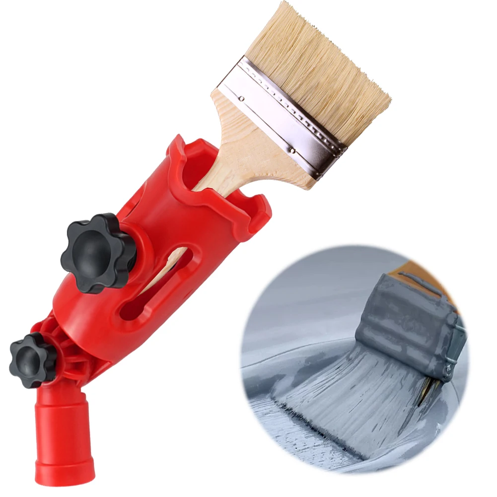 Multi-Angle Paint Brush Extender Retractable Paint Roller Extension Pole Telescopic Rod Removable Extension Rod for High Ceiling