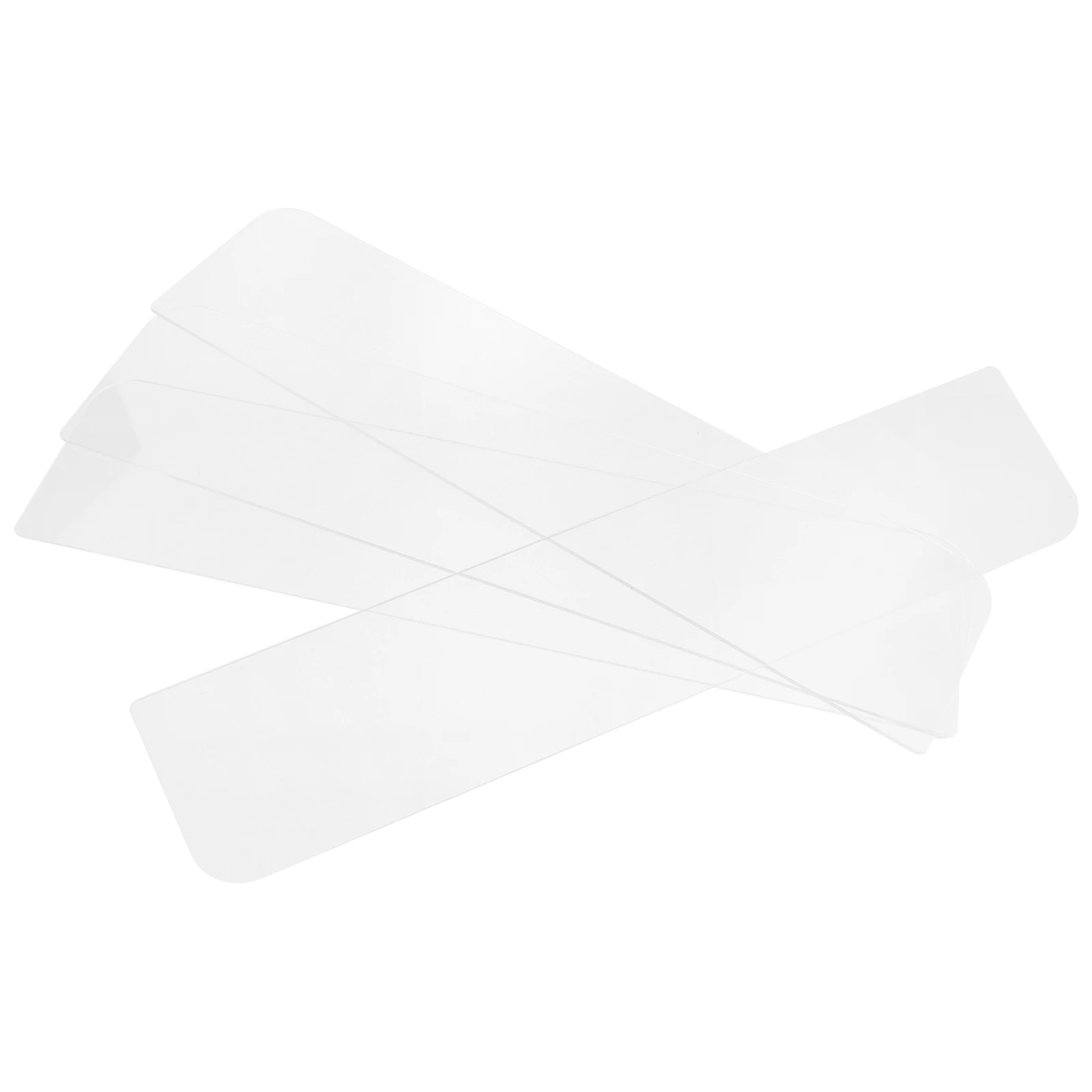 

4 PCS Tiramisu Divider Acrylic Cake Baking Tray Figure Storage Box Pan Bake Transparent Mold Brownie