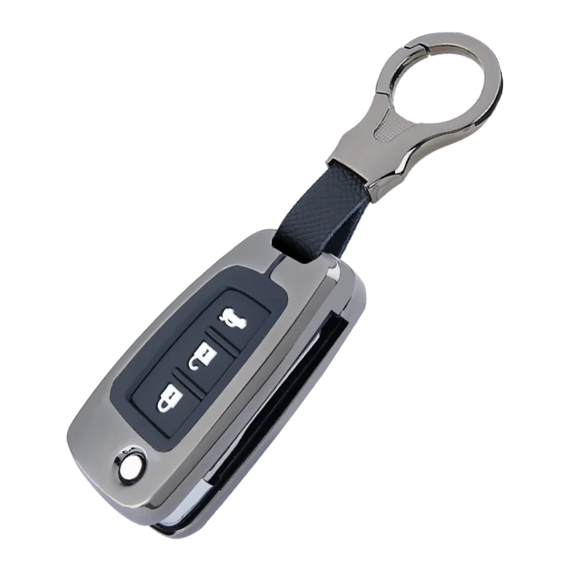 Metal Car Key Case For Nissan Tiida Sentra X-trail T30 Altima Frontier Armada Maxima For Infiniti QX56 JA60 FX35 Accessories