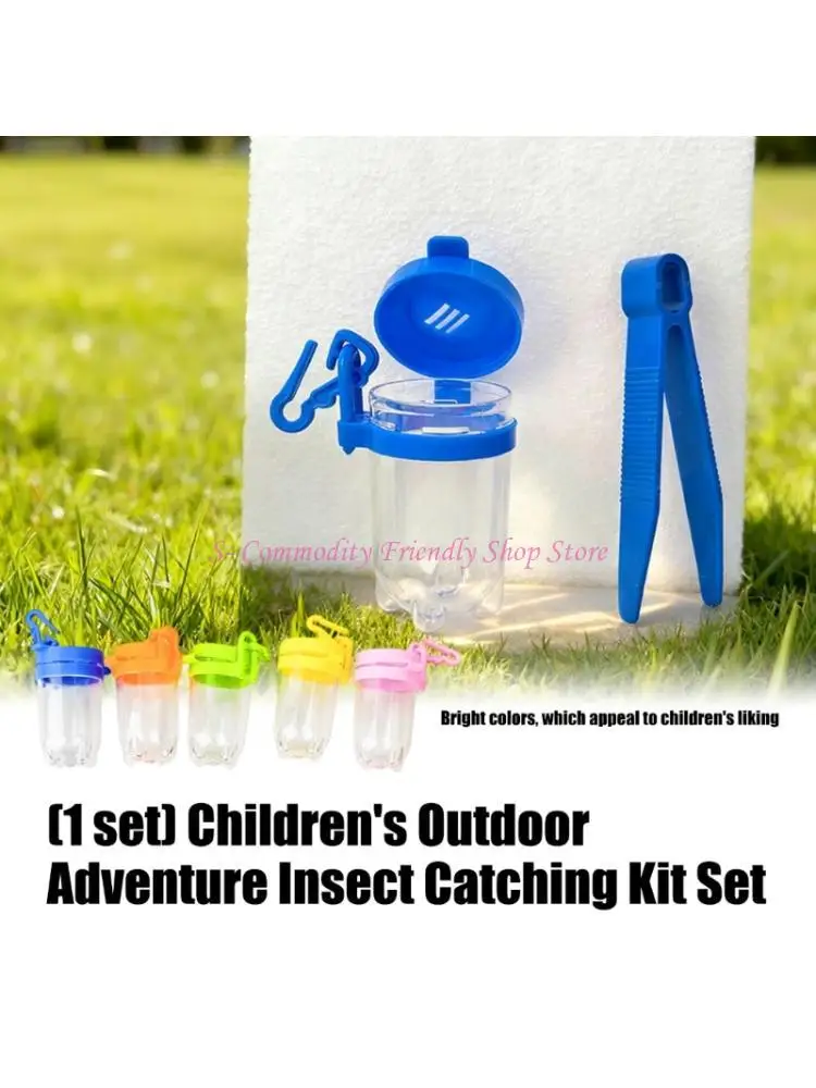 85AE Nature Exploration Insect Catcher Tool Set Children Outdoor Adventure Toy 5PCS