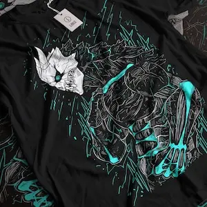 Japanese Kaiju Shirt, Japanese Shirt, Aesthetic Clothing, Funny Tee, Soft Cotton Tee