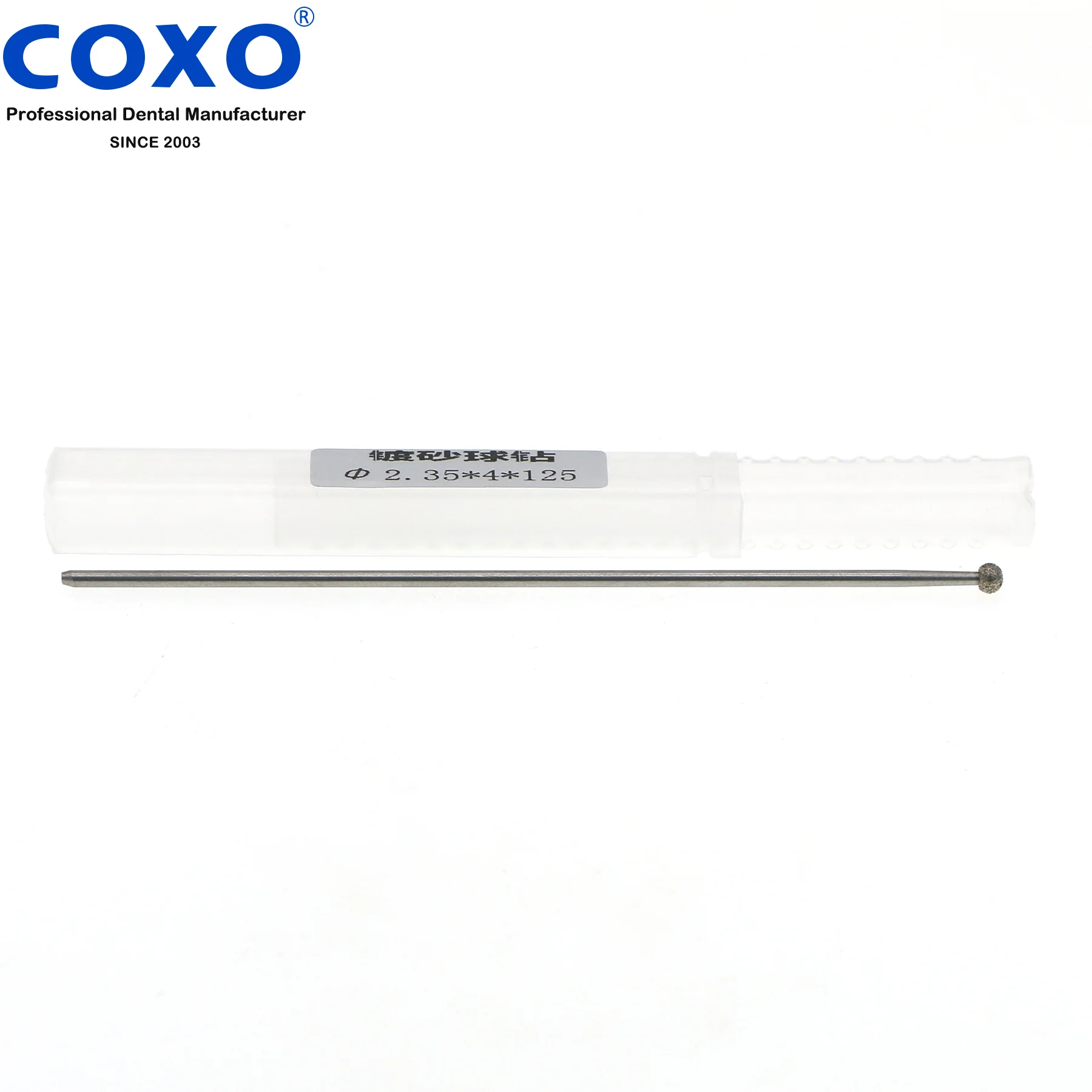 

COXO Dental Micro Surgery Angle 1:1 Straight Handpiece Burs 2.35*4*125mm Used With CX235-2S2
