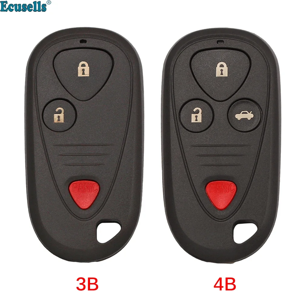 

3/4 Button Replacement Blank Remote Key Shell for Acura TL TSX RL CL MDX RSX