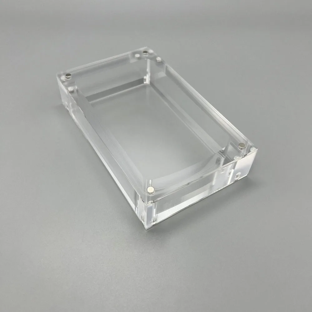 Transparency Acrylic Magnetic Cover Console Display Box Storage Box for Gameboy COLOR GBC Game Console Cover Shell Box