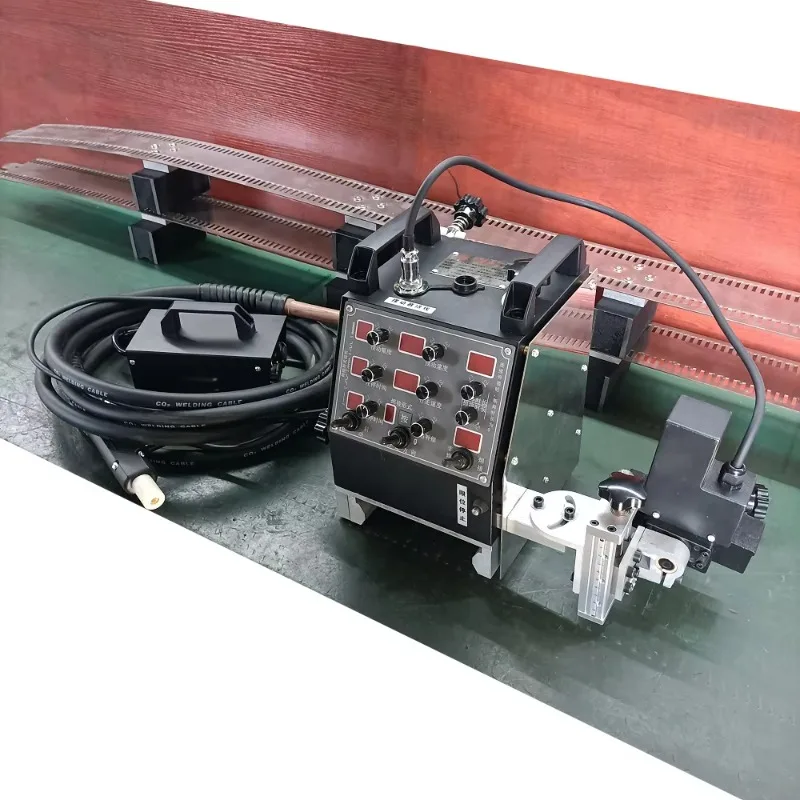 

Seam Welding Machine with Flexible Rail Track for Welding and Constructing Pressure Vessel Tanks