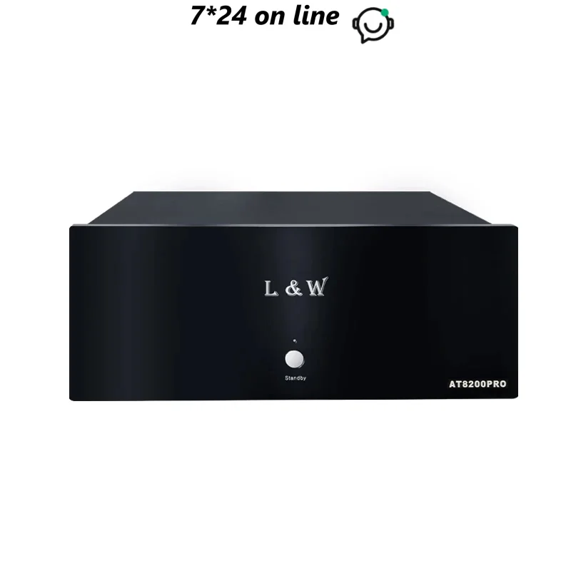 W-034 L&W AT8200PRO Multi-channel 8-channel Per Channel 200W Power Amplifier Home Theater 220 VAC 50Hz