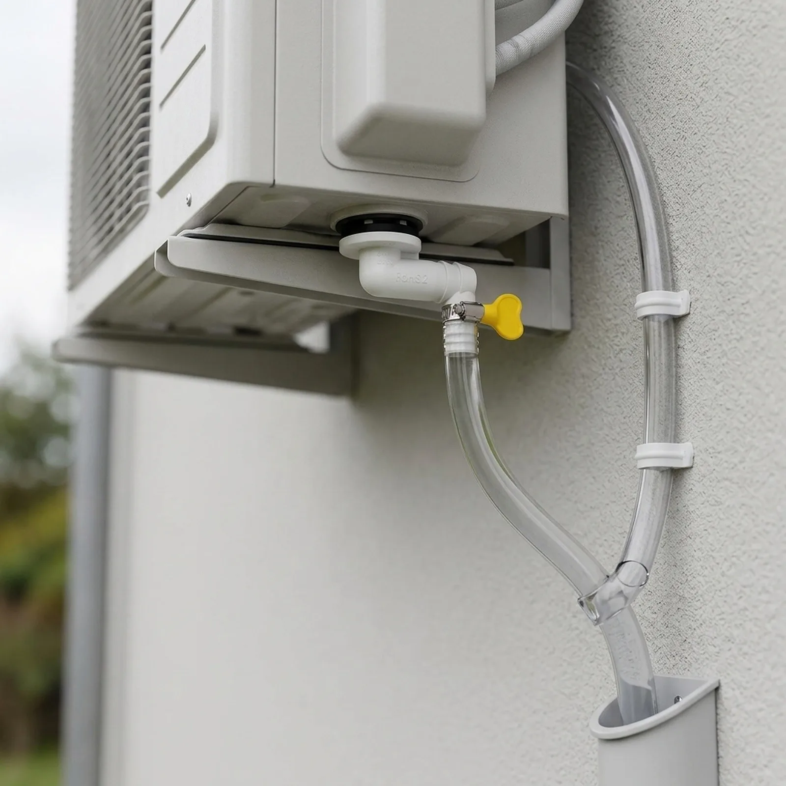 Convenient Installation 10ft Air Conditioner Drain Hose Casement AC Drain Kit Prevents Water Leakage Convenient