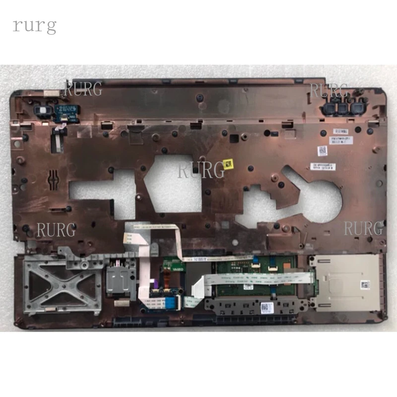 R+  Top case for Dell Latitude E6540 laptop palm rest with touchpad and fingerprint CWR0W