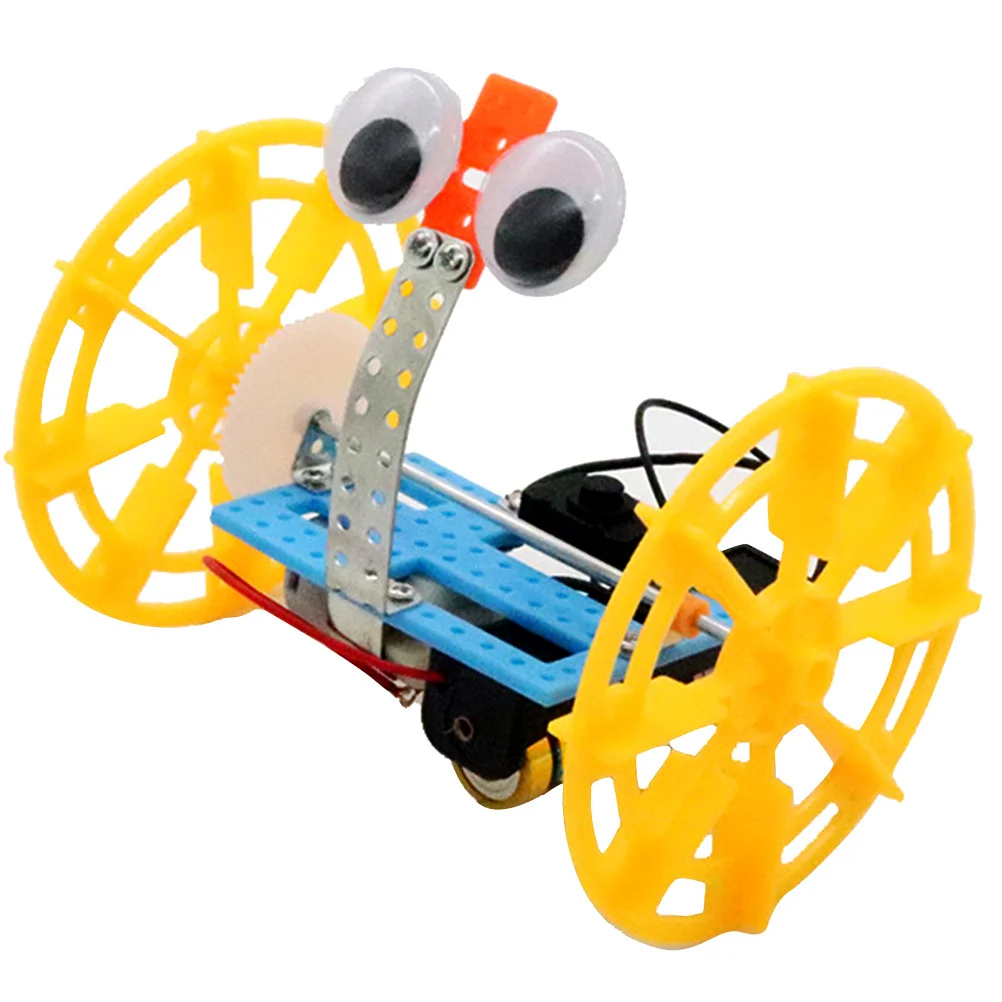 1Set DIY Balance Car Robot Intellectual Science Experiment Educational Stem Puzzle Kit for Kids Hands-on Assembly Scientific