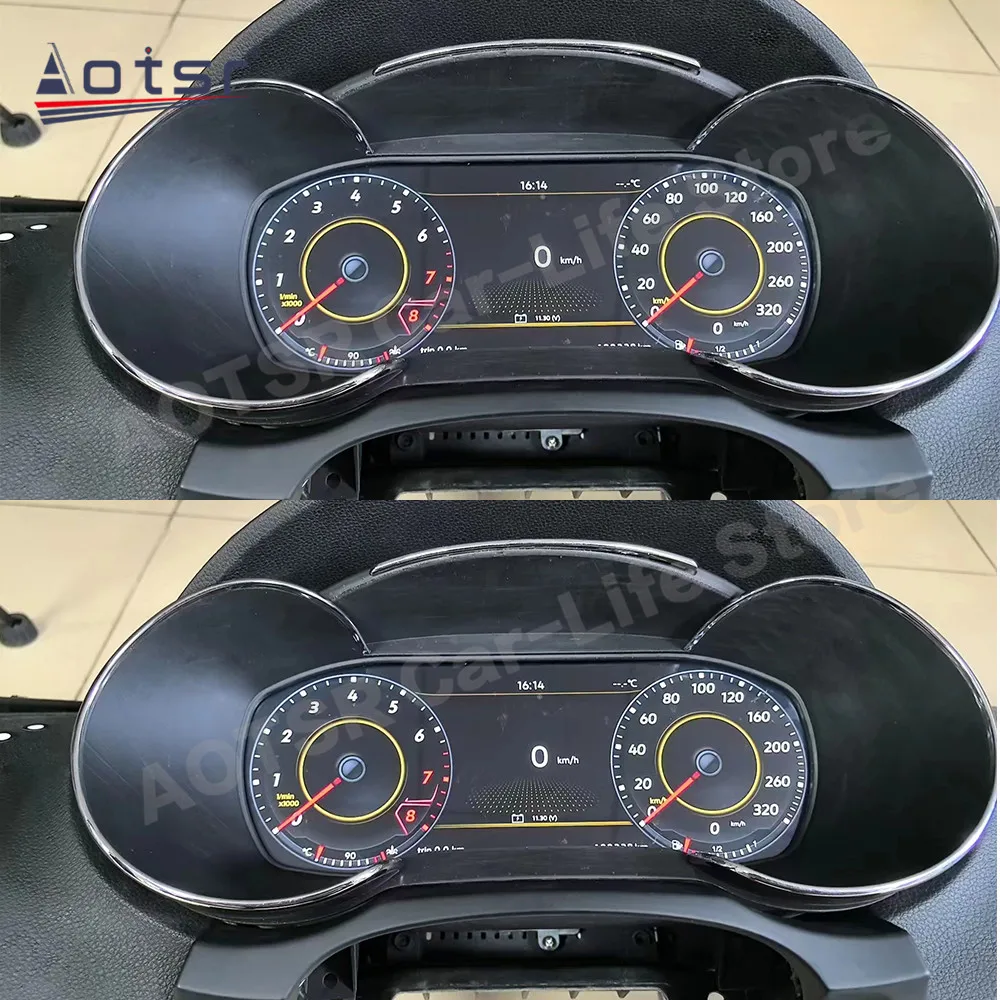 LCD Car Digital Cluster Instrument CockPit For Audi A3 2014 2015 2016 2017 2018 2019 2020 Speedmeter Dashboard Meter Screen