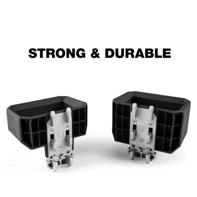 TOUGHBUILT TB-B1-A-54 Long-Handled Tool Rack For Stackable Toolboxes – Construction Tool Organizer, 2-Pack