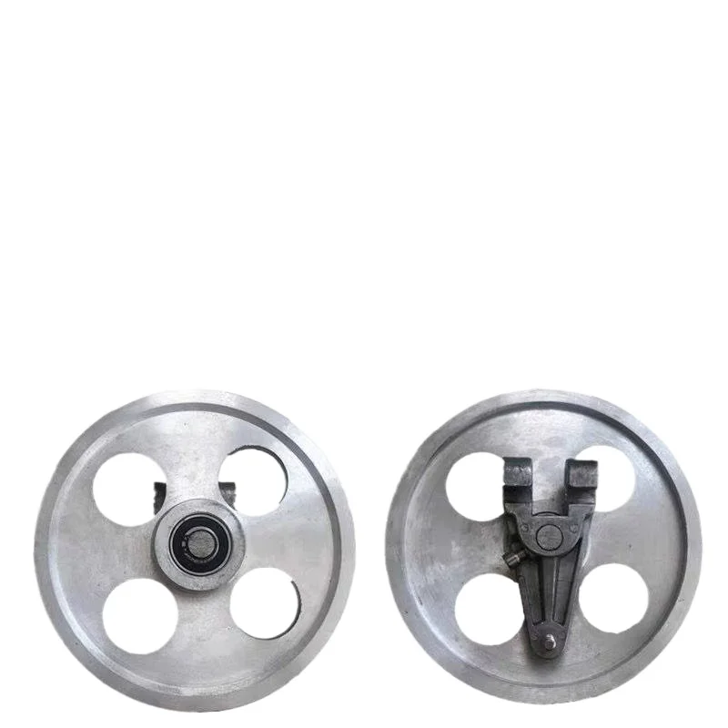 Bone sawing machine accessories, complete set of aluminum upper and lower wheels for bone sawing machine