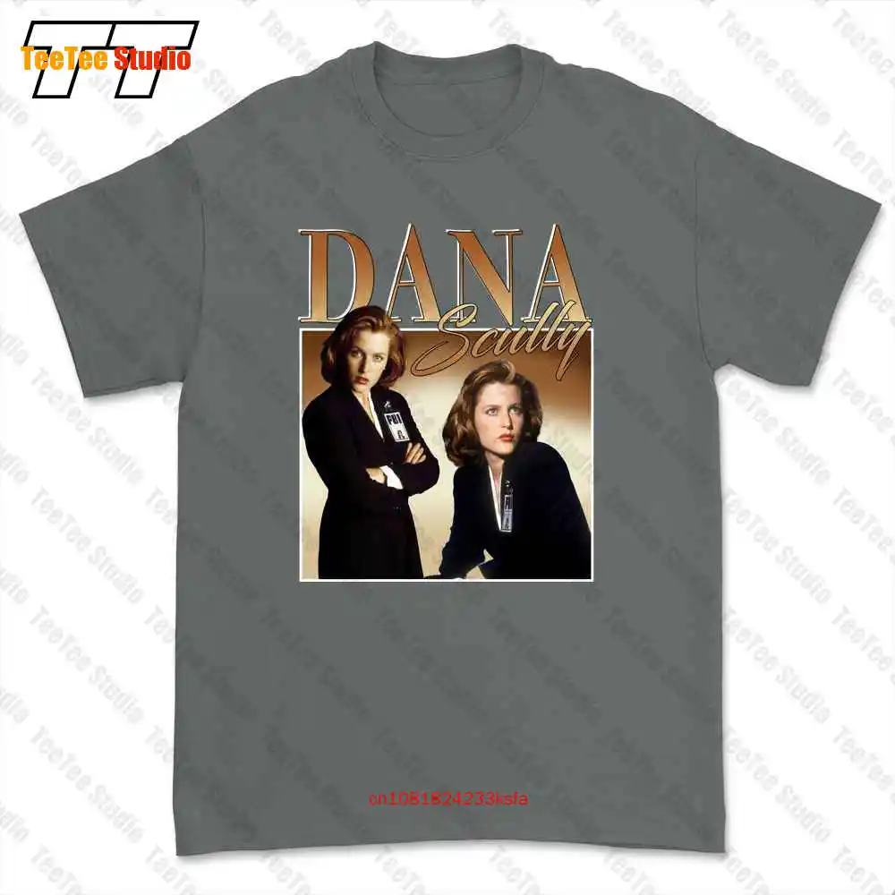 Tha012501 The X-Files Gillian Anderson Dana Scully 90S T-shirt Tee QOGW