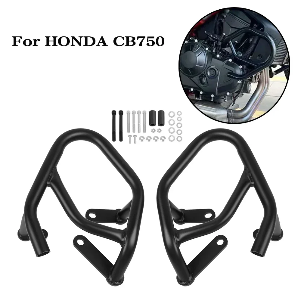 Engine Guard Highway Crash Bars Bumper Stunt Cage For BMW CB750 CB 750 Hornet 2023 2024 Motorcycle Frame Protection Bars