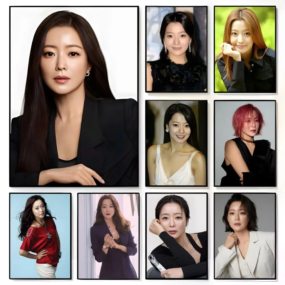 actress celebrity K-Kim Hee Sun Poster American Film Mural Home Childrens Room Wall Decor Print