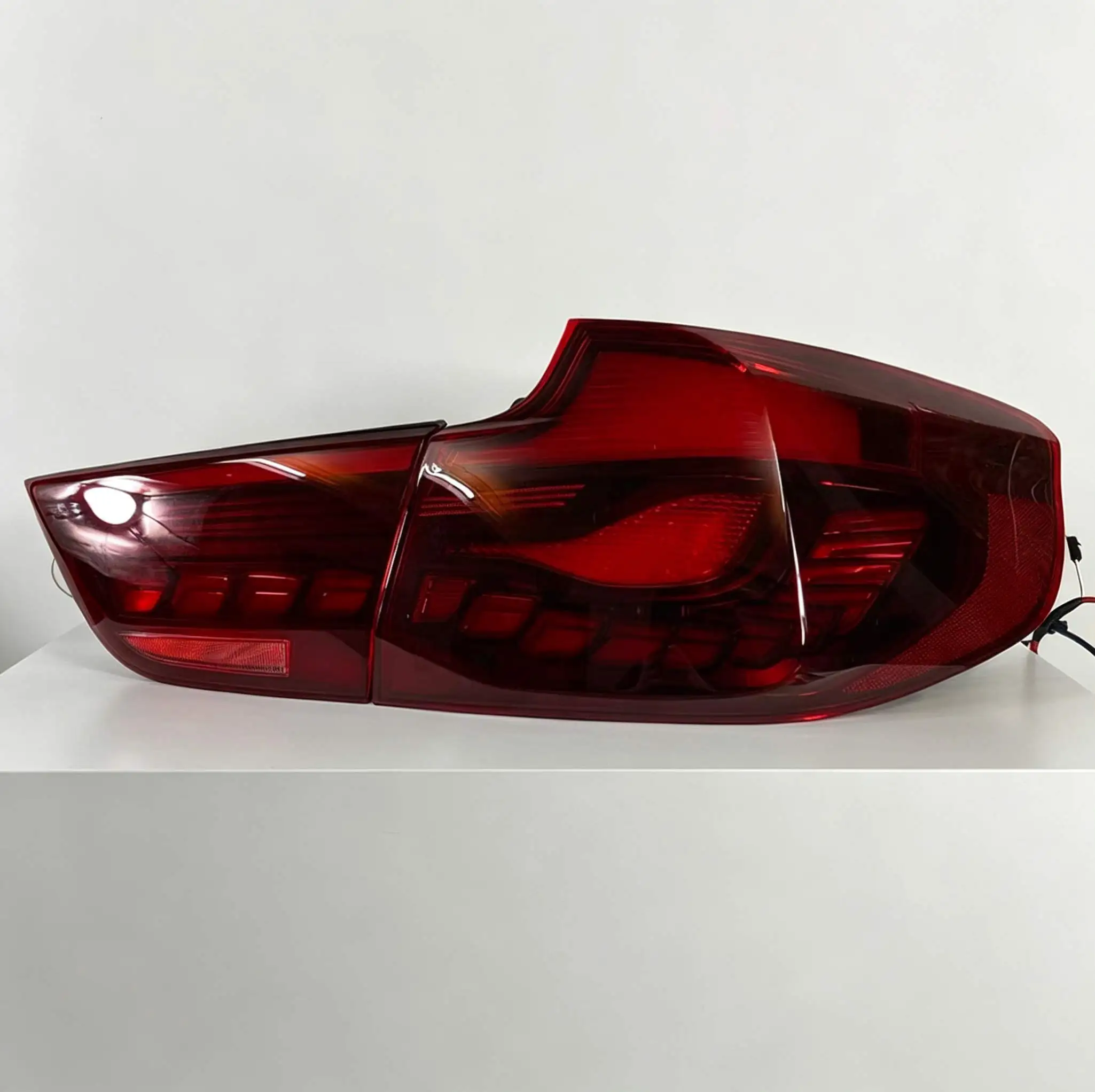 For BMW 3 Series Gt F34 GTS Style Dragon Scale Tail Light Plug and Play Dynamic Turn Signal Car Tail Light