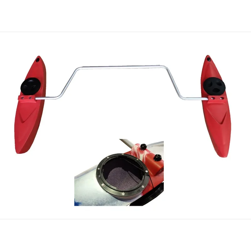 Plastic Kayak Balance Float Buoy Stabilizer For Canoe Water Sport Anti Tipping Auxiliary Flotation Accessory