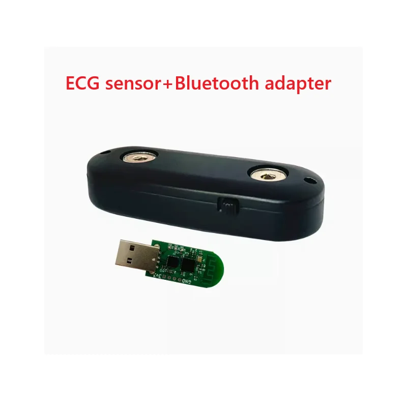 Heart rate electrocardiogram sensor module skin electrical signal detection electronic development kit temperature measurement