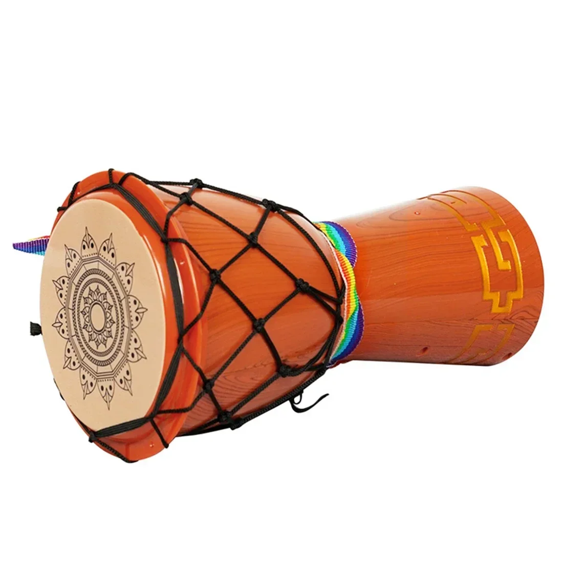 Crianças aprendendo música pandeiro brinquedo 12 polegadas djembe simulação mão tambor cedo instrumentos musicais educativos brinquedo crianças presente