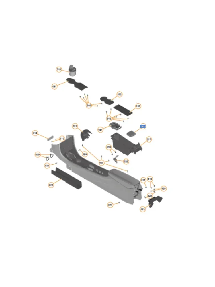 Para sensor de micro-ondas McLaren P13 P14 540C 570GT 720S