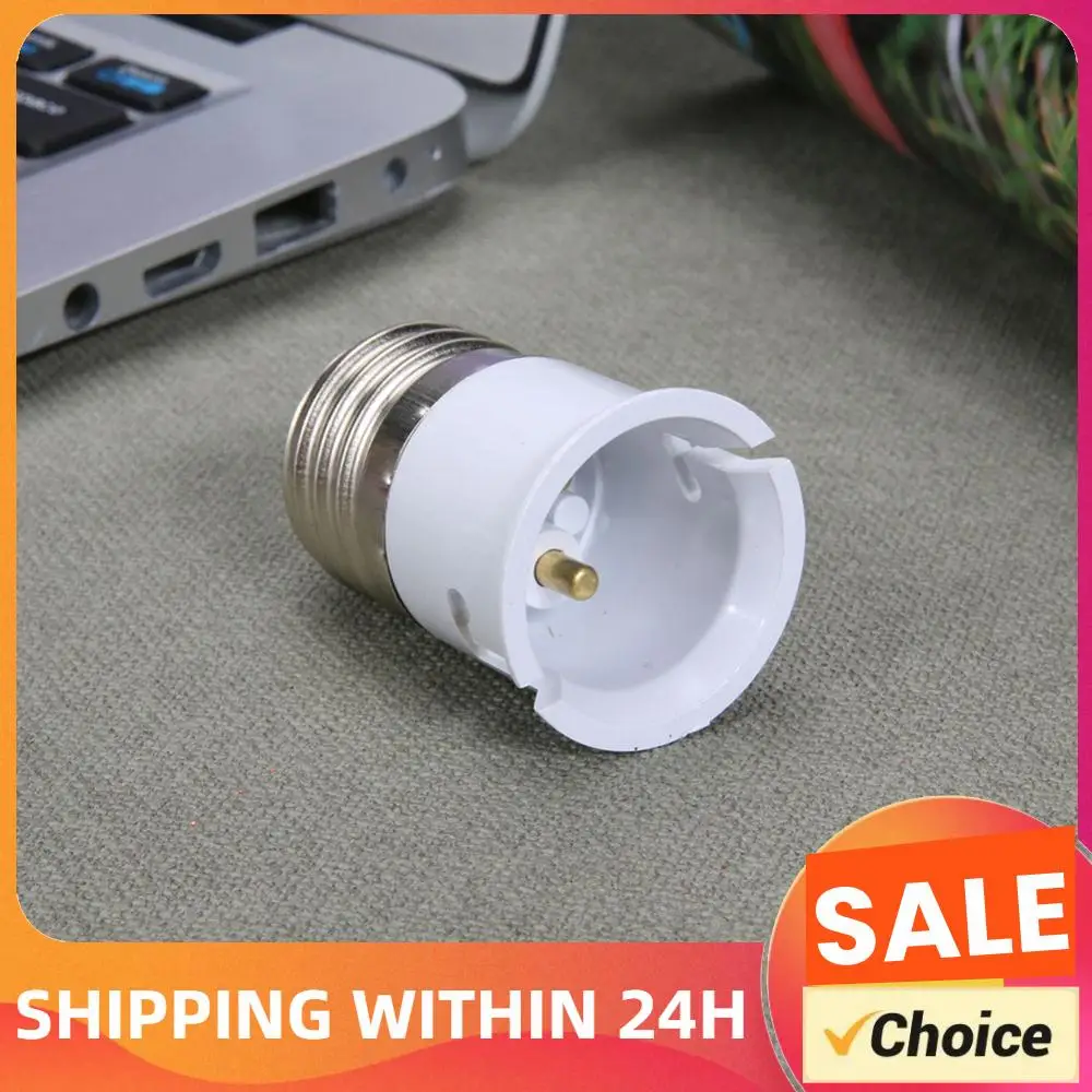 E27 Switch to B22 Converter Lamp Holder Converter 130 Degrees Temperature Resistance Adapter for Lamp Switch Lighting Parts