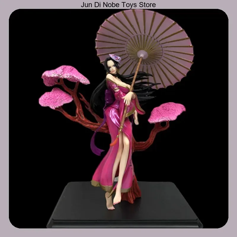 

Boa Hancock One Piece Kabuki Ver Snake Princess Red/Purple 30cm Anime Figure Model Statue
