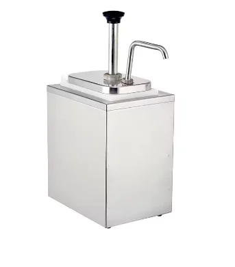 Commercial Restaurant Catering food warmer Stainless Steel Tabletop Ketchup condiment pump Sauce dispenser with 2 /3/4 tanks