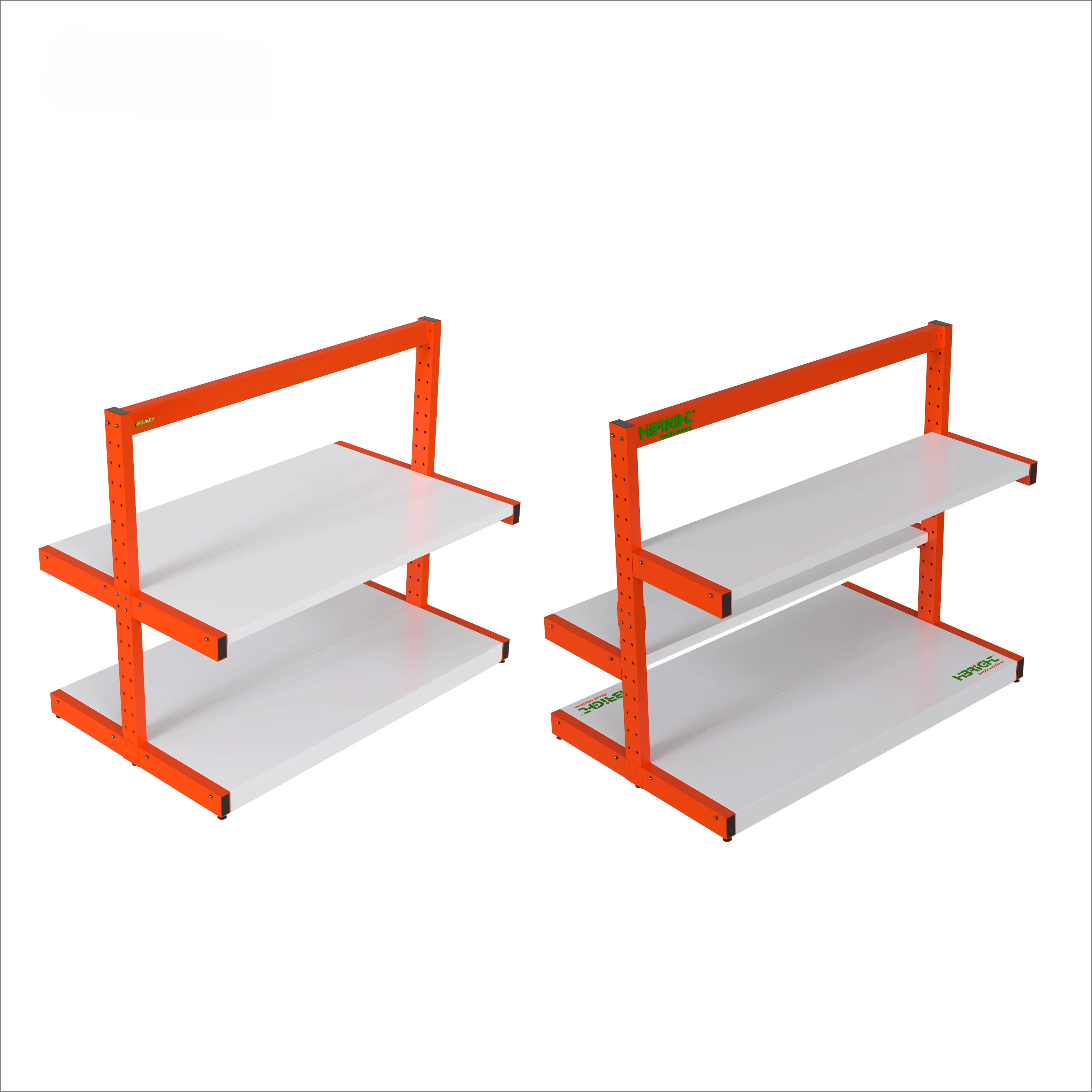 Factory Price Metal Hardware Tool Rack Pegboard Display Stand Shelf Shop Merchandise Power Tool Shelving Steel Floor Shelves