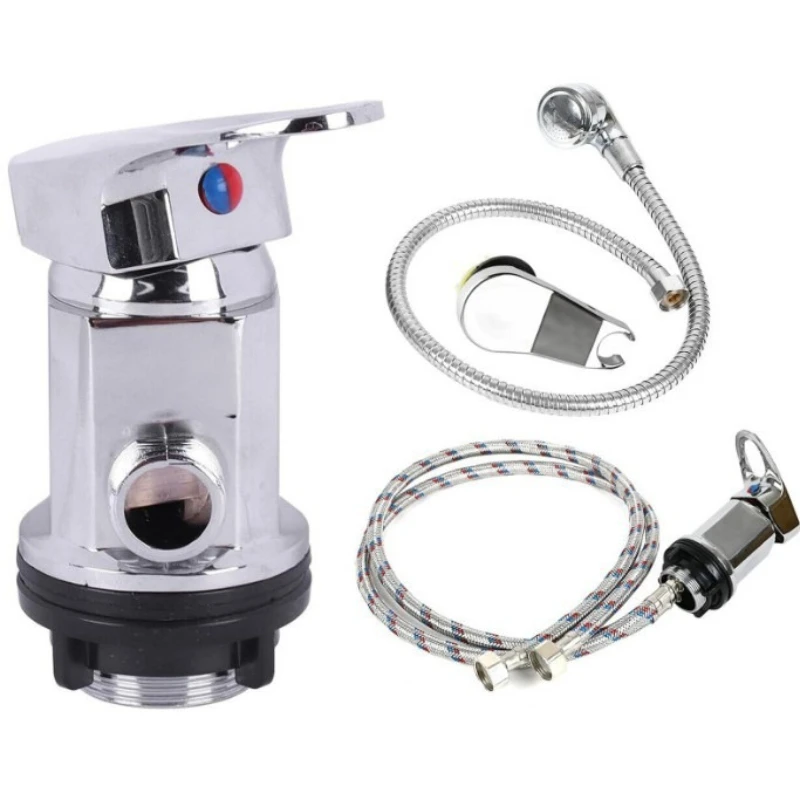 

Shampoo bed faucet, square top faucet, barber shop, water mixing valve, universal for hair salons