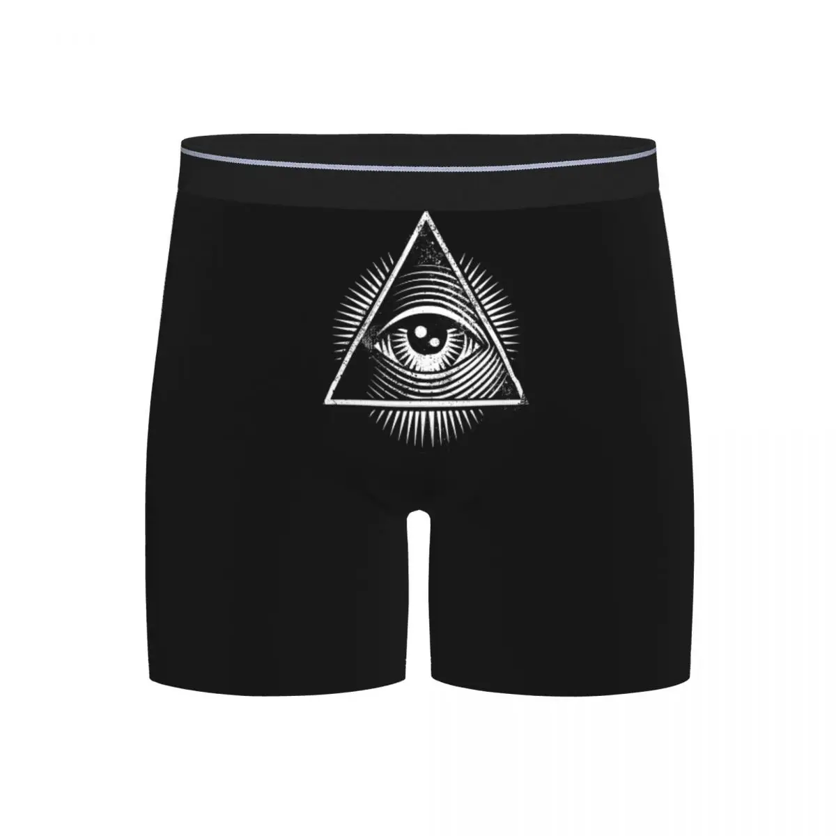 

Длинные трусы-боксеры, шорты Illuminati All Seeing Eye, мужские трусы, удобное нижнее белье для мужчин, подарки бойфренду