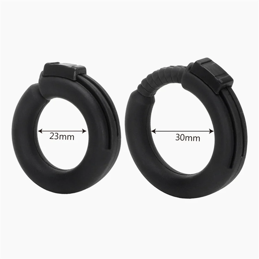 22-32mm Silicone Adjustable Cock Ring Delay Ejaculation Penis Rings Foreskin Corrector Lock Semen Cockrings Sex Toys For Men