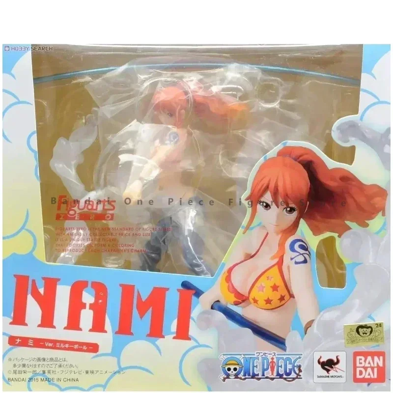 In Stock Original One Piece Bandai FZ Nami Boa Hancock Ver MilkyAction Figure Animation Toy Gift Model Collector Anime Hobby