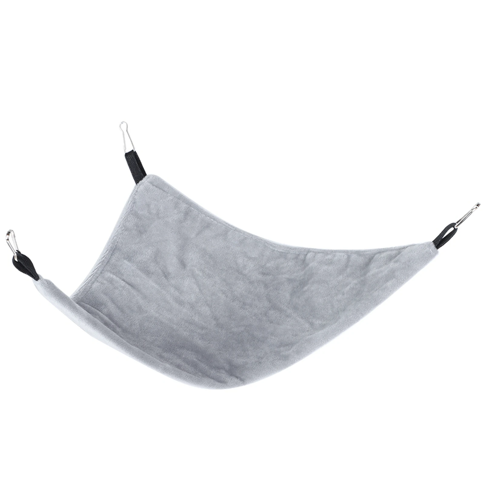 Small Pet Hanging Bed Canvas Comfortable Triangle Hamster Hammock with Hook for Squirrel Hamster Sugar Glider Guinea Pig