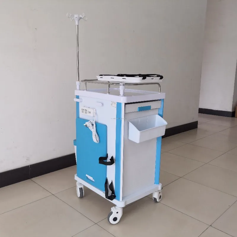 Professional Vet Medicine Trolley - Multi-Function Veterinary Medical Cart with Wheels view 2