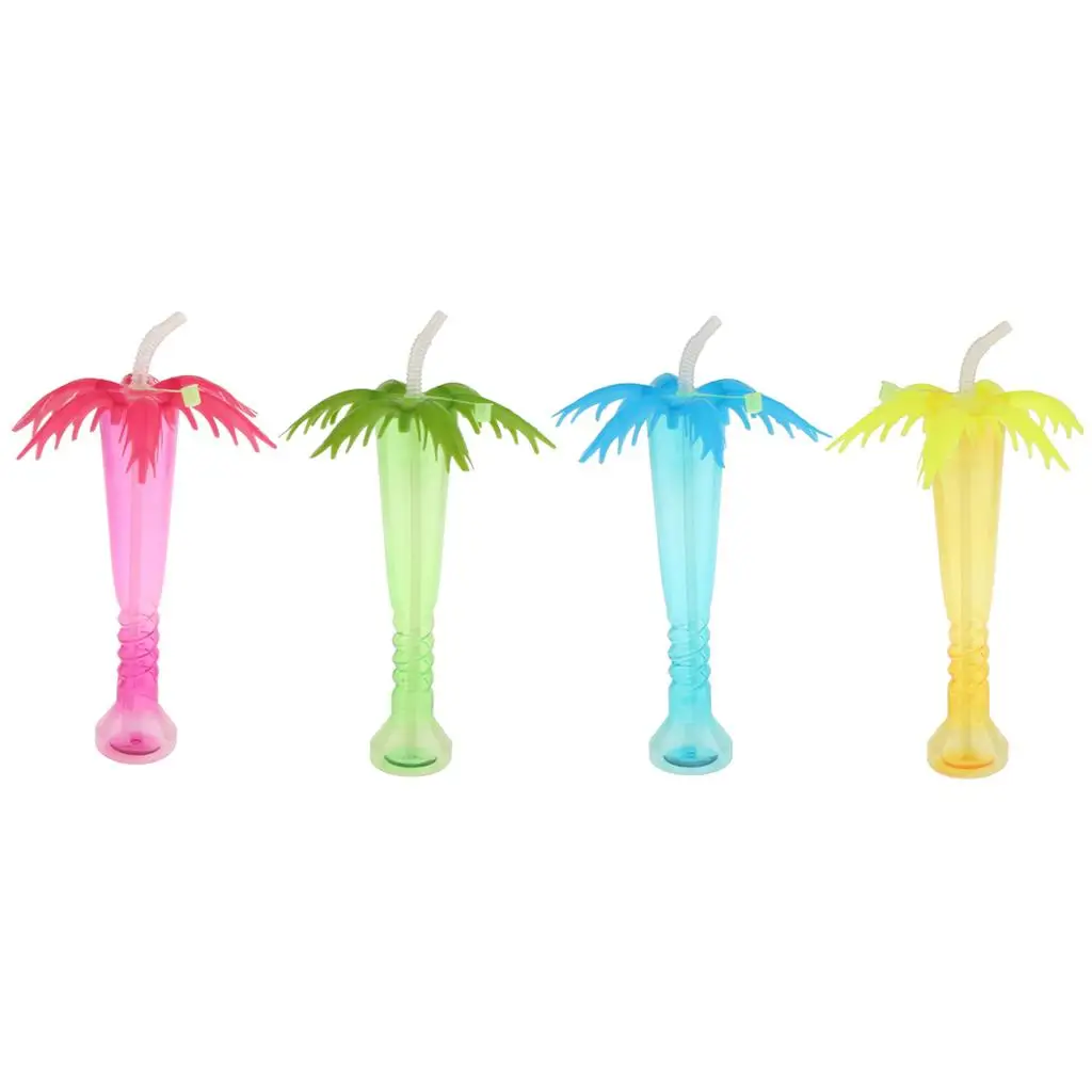 Luau Yard Cups with Straw Margaritas, Cold Drinks, Kids Parties