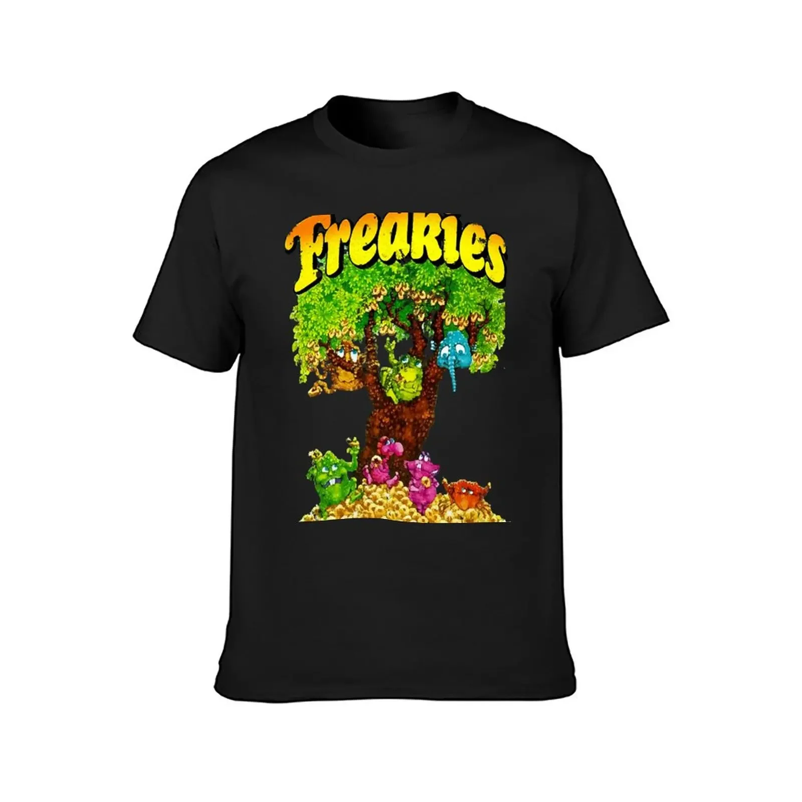 Freakies Cereal T-Shirt tops plain big and tall t shirts for men