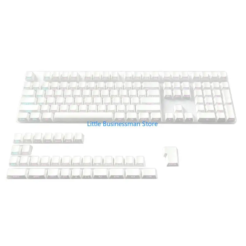 Cherrys Profile-Tastatur-Tastenkappen-Set mit seitlichem Aufdruck, 140-teiliges Set für beleuchtetes Board-Erscheinungsbild – Detail 10