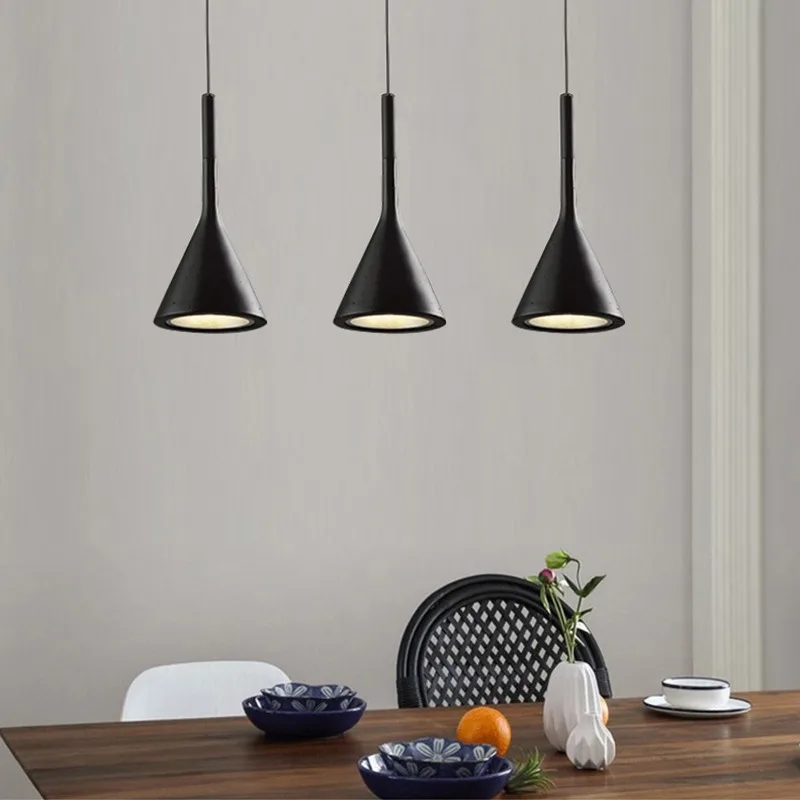 Modern Led Pendant Lights Multicolor E27 for Indoor Bedroom Dining Room Hanging Lamp Lampshade Home Chandeliers