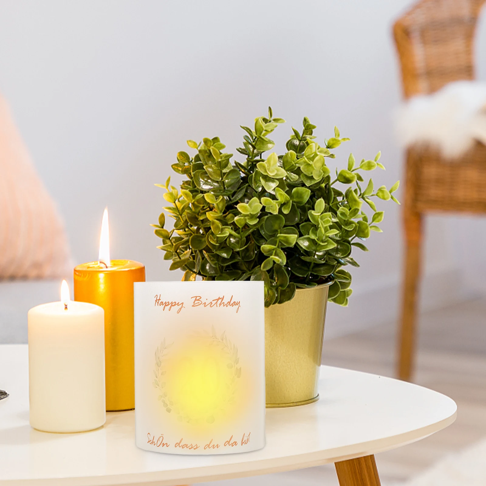 

8 Pcs Birthday Lampshade Light Cover Tube Plastic Cylinders for Candles Vintage Sleeves Decorate