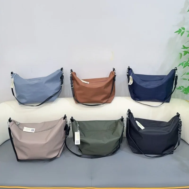 

New Nylon Crossbody Bag Women's Casual Shoulder Bag Large Capacity Dumpling Bag Versatile Handheld