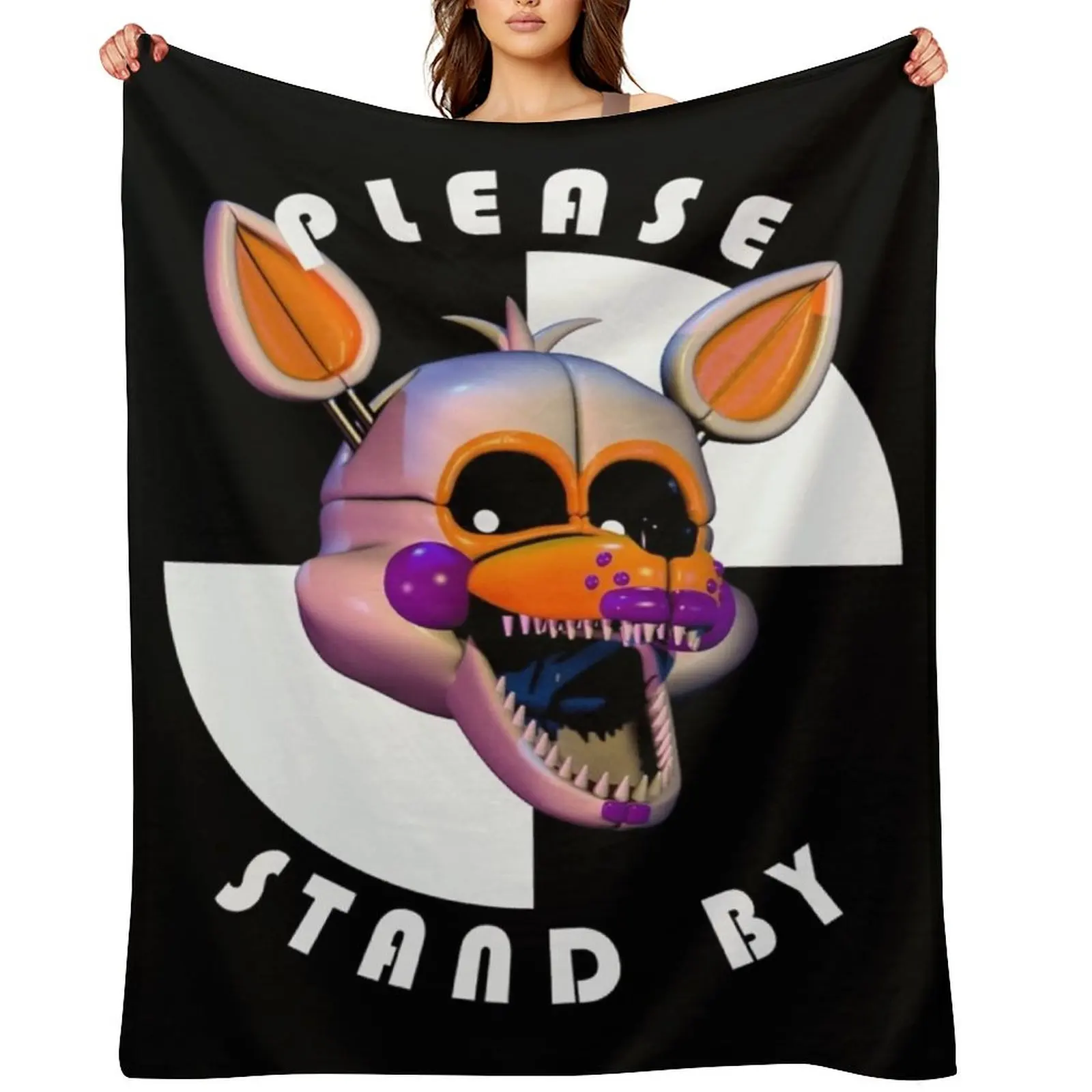 

Lolbit Classic Throw Blanket Blankets Sofas Of Decoration Luxury Designer Decorative Throw blankets and throws Blankets